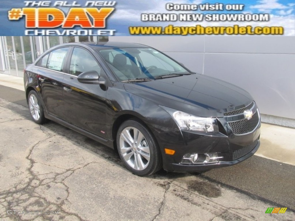 2014 Cruze LTZ - Black Granite Metallic / Jet Black photo #1