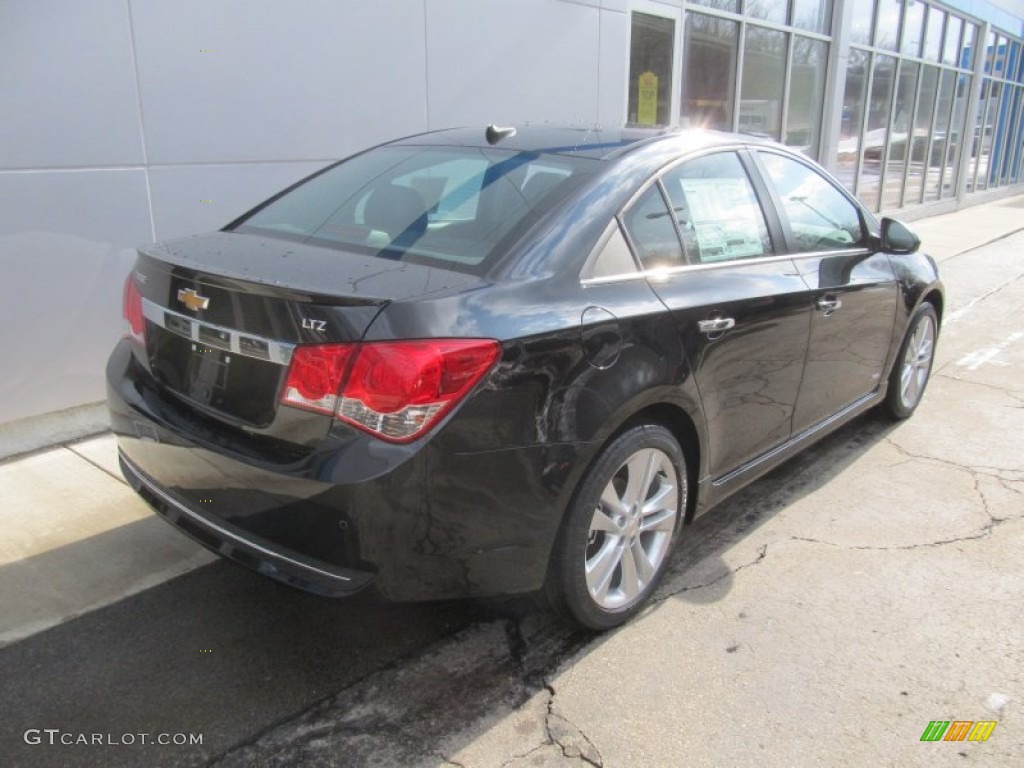 2014 Cruze LTZ - Black Granite Metallic / Jet Black photo #4