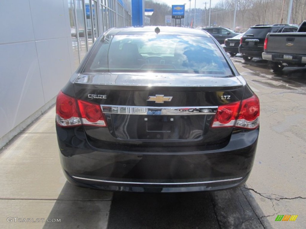 2014 Cruze LTZ - Black Granite Metallic / Jet Black photo #5