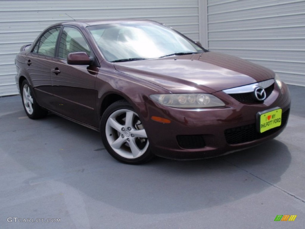 Dark Cherry Metallic Mazda MAZDA6