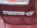 2006 Dark Cherry Metallic Mazda MAZDA6 i Sedan  photo #22