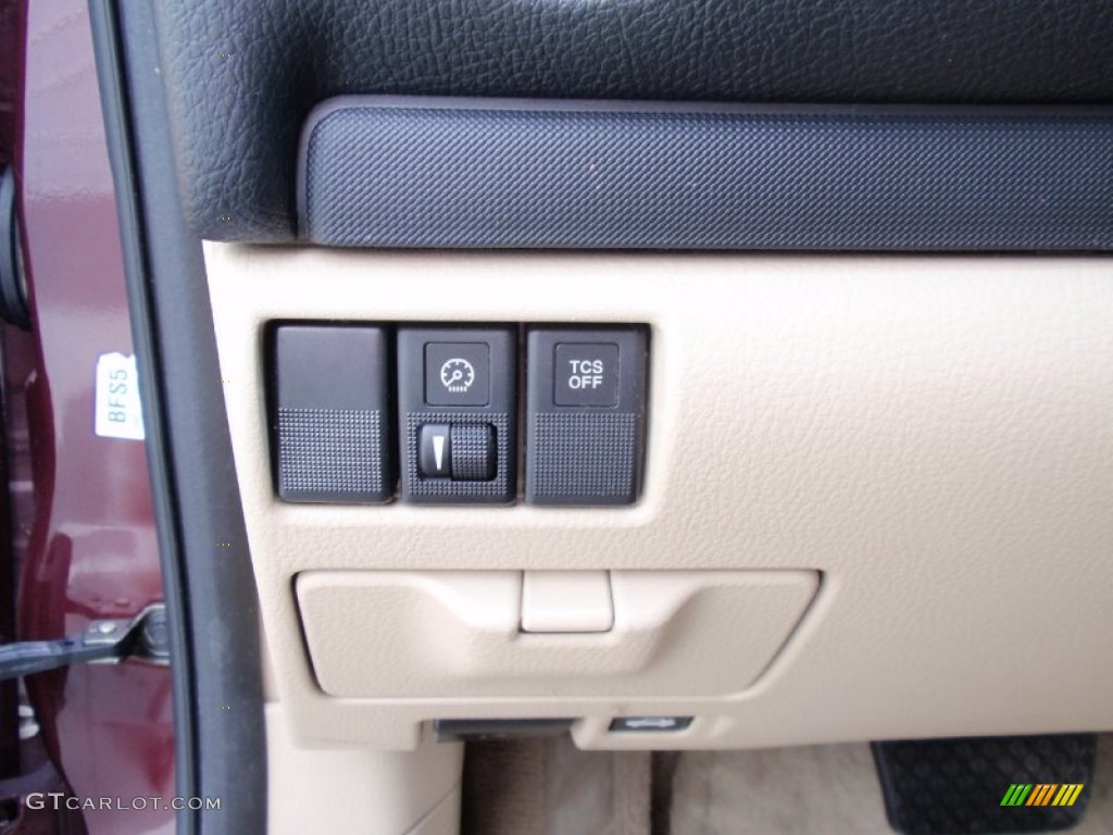 2006 MAZDA6 i Sedan - Dark Cherry Metallic / Beige photo #45