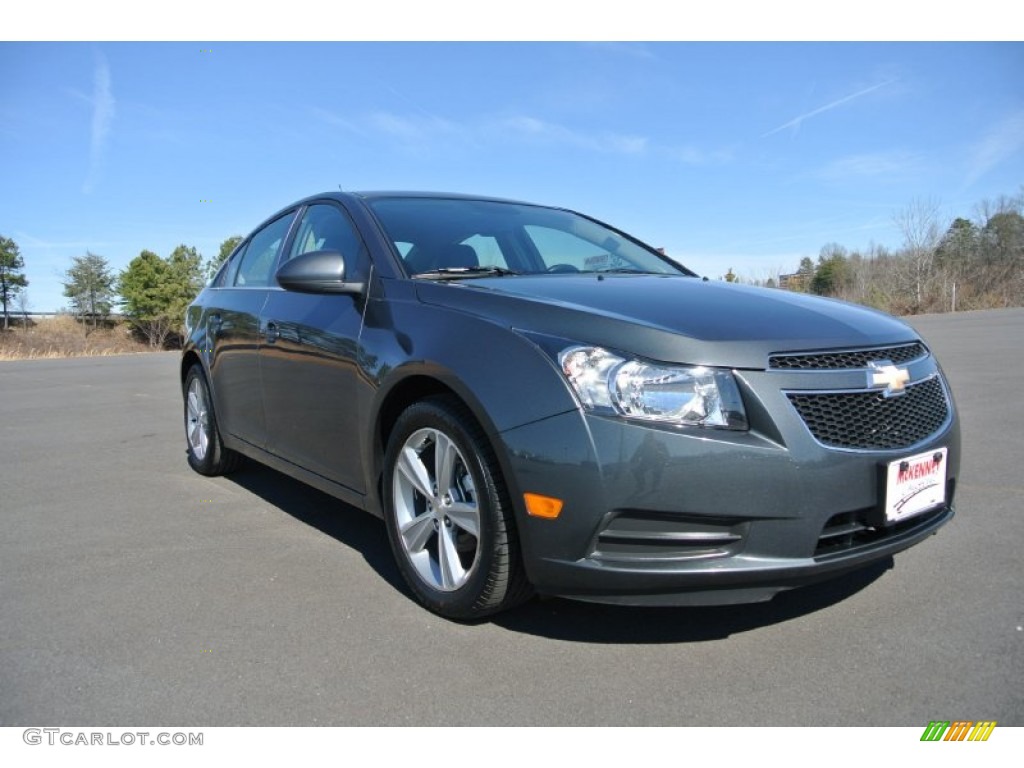 2013 Cruze LT - Cyber Gray Metallic / Jet Black photo #1