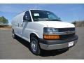 2014 Summit White Chevrolet Express 2500 Cargo Extended WT  photo #1