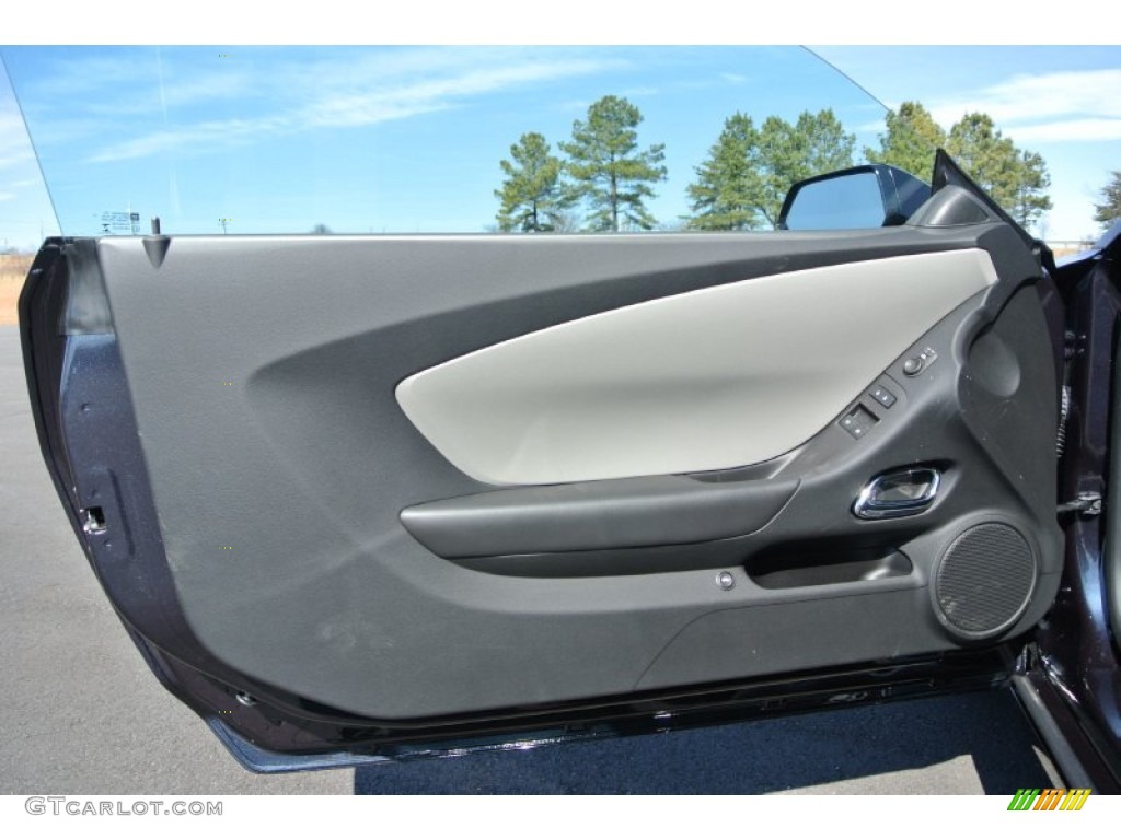 2014 Camaro LS Coupe - Blue Ray Metallic / Black photo #7