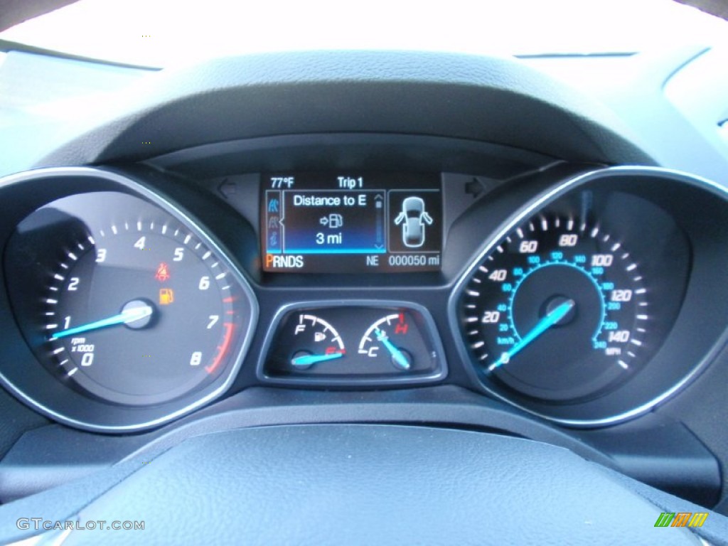 2014 Escape SE 1.6L EcoBoost - White Platinum / Charcoal Black photo #34