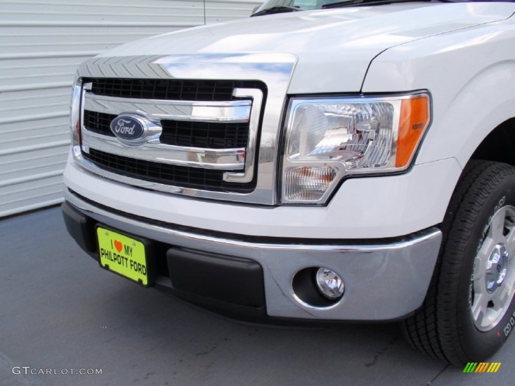 2014 F150 XL Regular Cab - Oxford White / Steel Grey photo #11