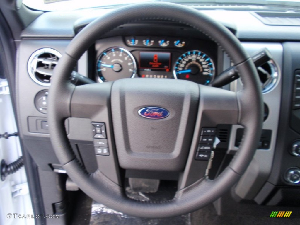 2014 F150 XL Regular Cab - Oxford White / Steel Grey photo #32