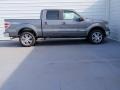 2014 Sterling Grey Ford F150 Lariat SuperCrew 4x4  photo #3