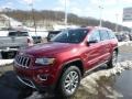 2014 Deep Cherry Red Crystal Pearl Jeep Grand Cherokee Limited 4x4  photo #1