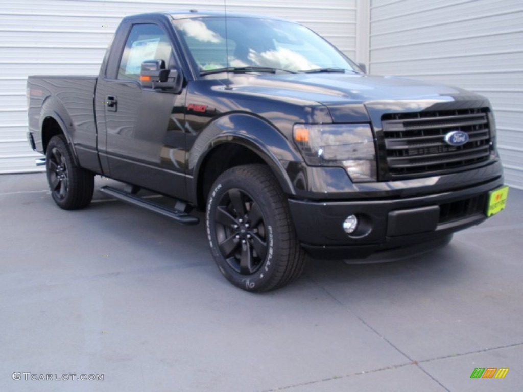 2014 F150 FX2 Tremor Regular Cab - Tuxedo Black / FX Appearance Black Leather/Alcantara photo #1