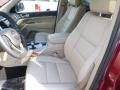 Front Seat of 2014 Grand Cherokee Limited 4x4