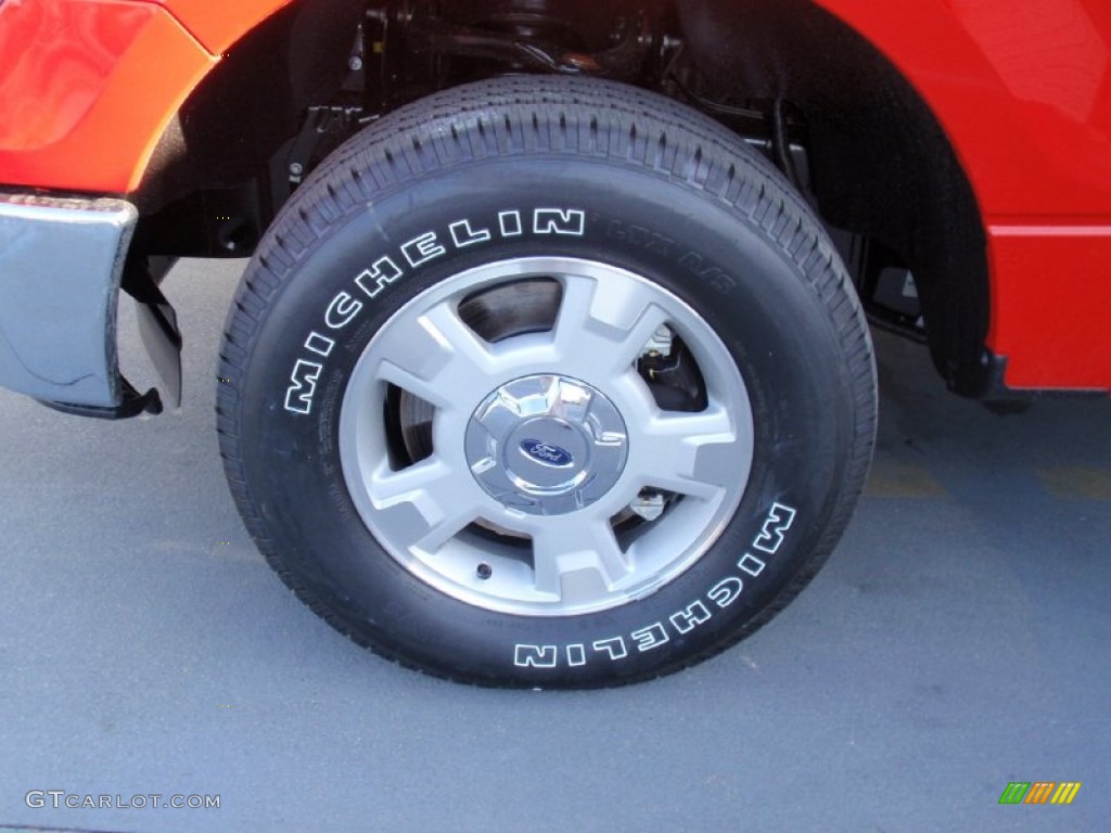 2014 F150 XL Regular Cab - Race Red / Steel Grey photo #12