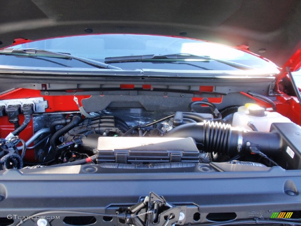 2014 F150 XL Regular Cab - Race Red / Steel Grey photo #20