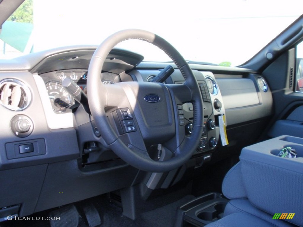 2014 F150 XL Regular Cab - Race Red / Steel Grey photo #26