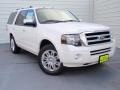 2014 White Platinum Ford Expedition Limited  photo #1