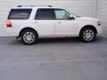 2014 White Platinum Ford Expedition Limited  photo #3