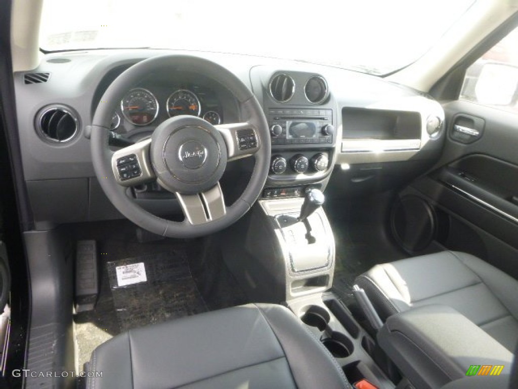 Dark Slate Gray Interior 2014 Jeep Patriot Limited 4x4 Photo #90743380