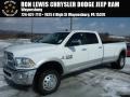 Bright White - 3500 Laramie Crew Cab 4x4 Dually Photo No. 1