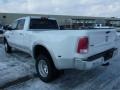 Bright White - 3500 Laramie Crew Cab 4x4 Dually Photo No. 3