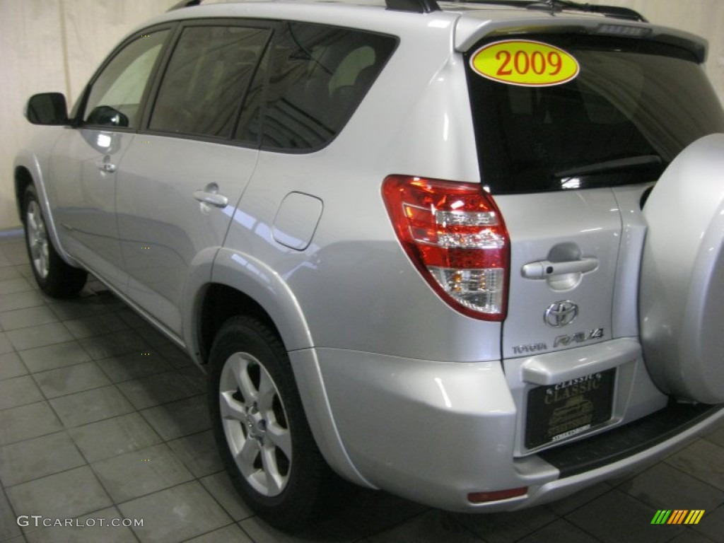 2009 RAV4 Limited - Classic Silver Metallic / Ash Gray photo #10