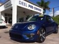 Reef Blue Metallic 2013 Volkswagen Beetle Turbo