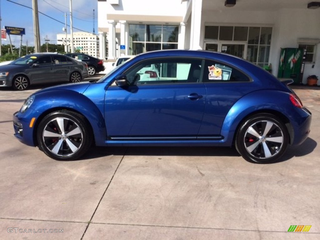 Reef Blue Metallic 2013 Volkswagen Beetle Turbo Exterior Photo #90748080