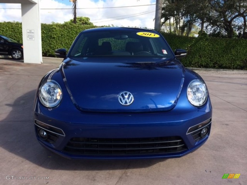 Reef Blue Metallic 2013 Volkswagen Beetle Turbo Exterior Photo #90748185