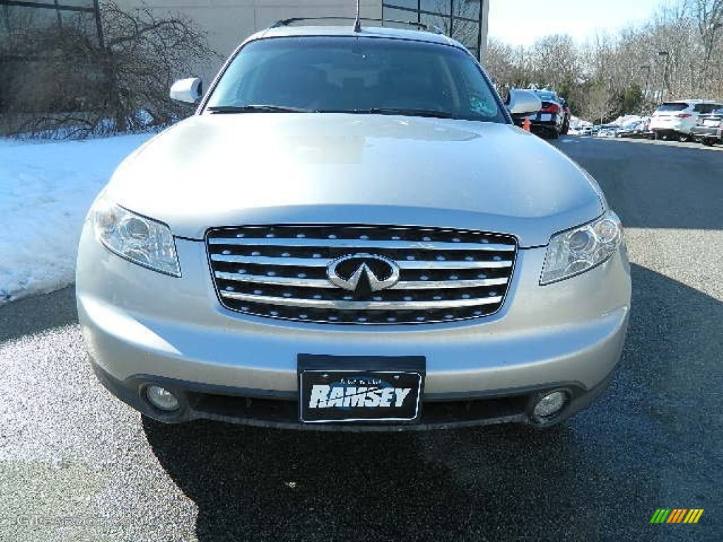 2004 FX 35 AWD - Brilliant Silver Metallic / Graphite photo #2