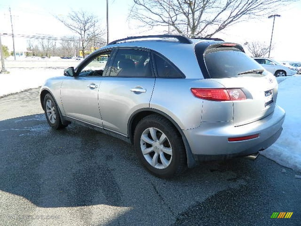 2004 FX 35 AWD - Brilliant Silver Metallic / Graphite photo #5
