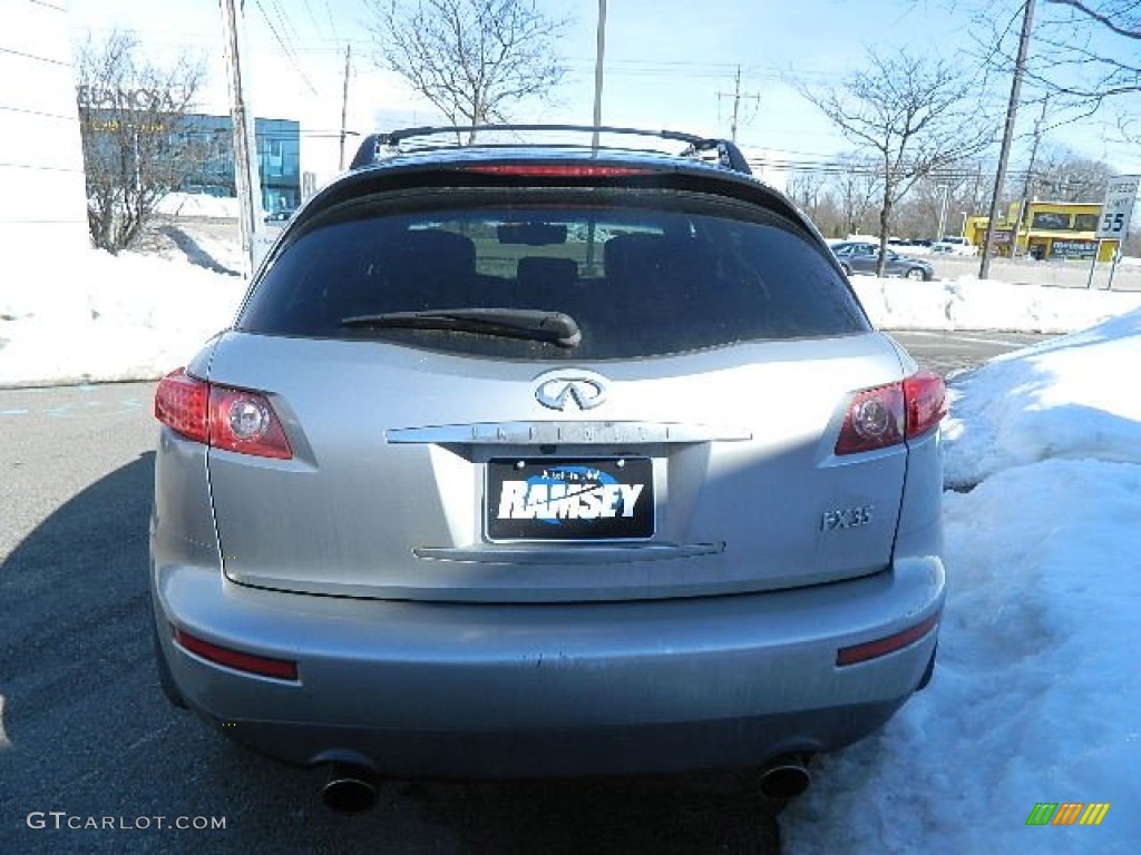 2004 FX 35 AWD - Brilliant Silver Metallic / Graphite photo #6