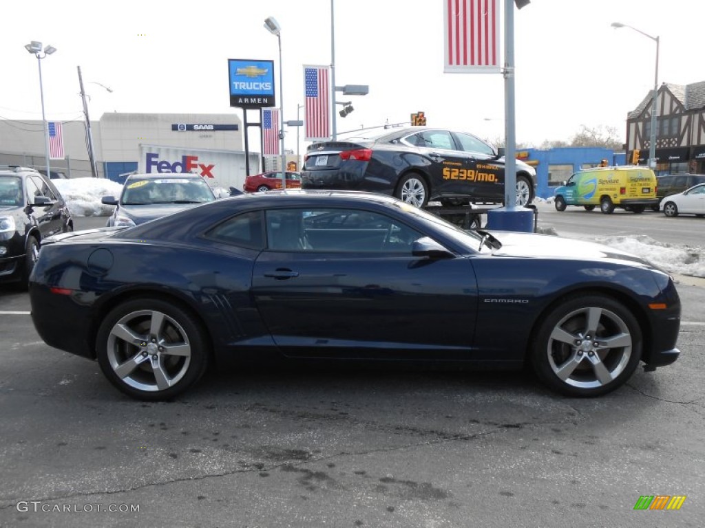2012 Camaro SS/RS Coupe - Imperial Blue Metallic / Black photo #4