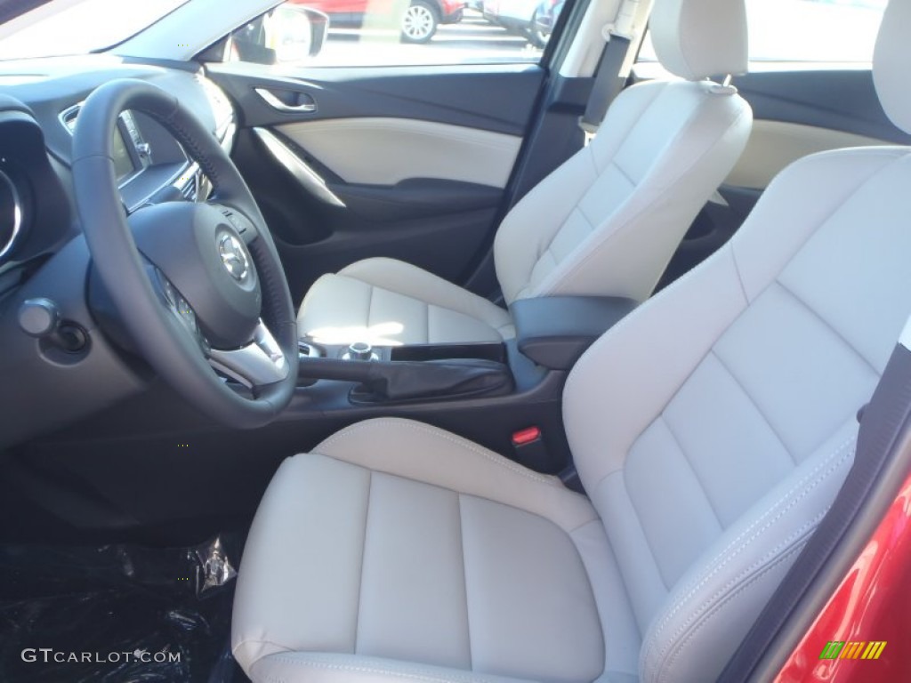 Sand Interior 2014 Mazda MAZDA6 Touring Photo #90749673