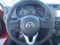 2014 Mazda MAZDA6 Sand Interior Steering Wheel Photo