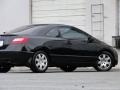 2007 Nighthawk Black Pearl Honda Civic LX Coupe  photo #22