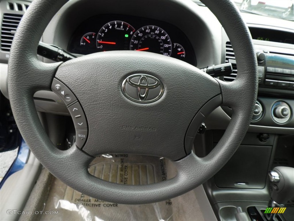 2006 Camry LE - Indigo Ink Pearl / Stone Gray photo #11