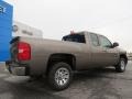 2012 Mocha Steel Metallic Chevrolet Silverado 1500 Work Truck Extended Cab  photo #7