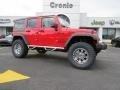 Flame Red 2014 Jeep Wrangler Unlimited Sport 4x4