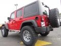 Flame Red - Wrangler Unlimited Sport 4x4 Photo No. 5