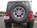 2014 Flame Red Jeep Wrangler Unlimited Sport 4x4  photo #6