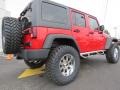 Flame Red - Wrangler Unlimited Sport 4x4 Photo No. 7