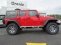 Flame Red - Wrangler Unlimited Sport 4x4 Photo No. 8