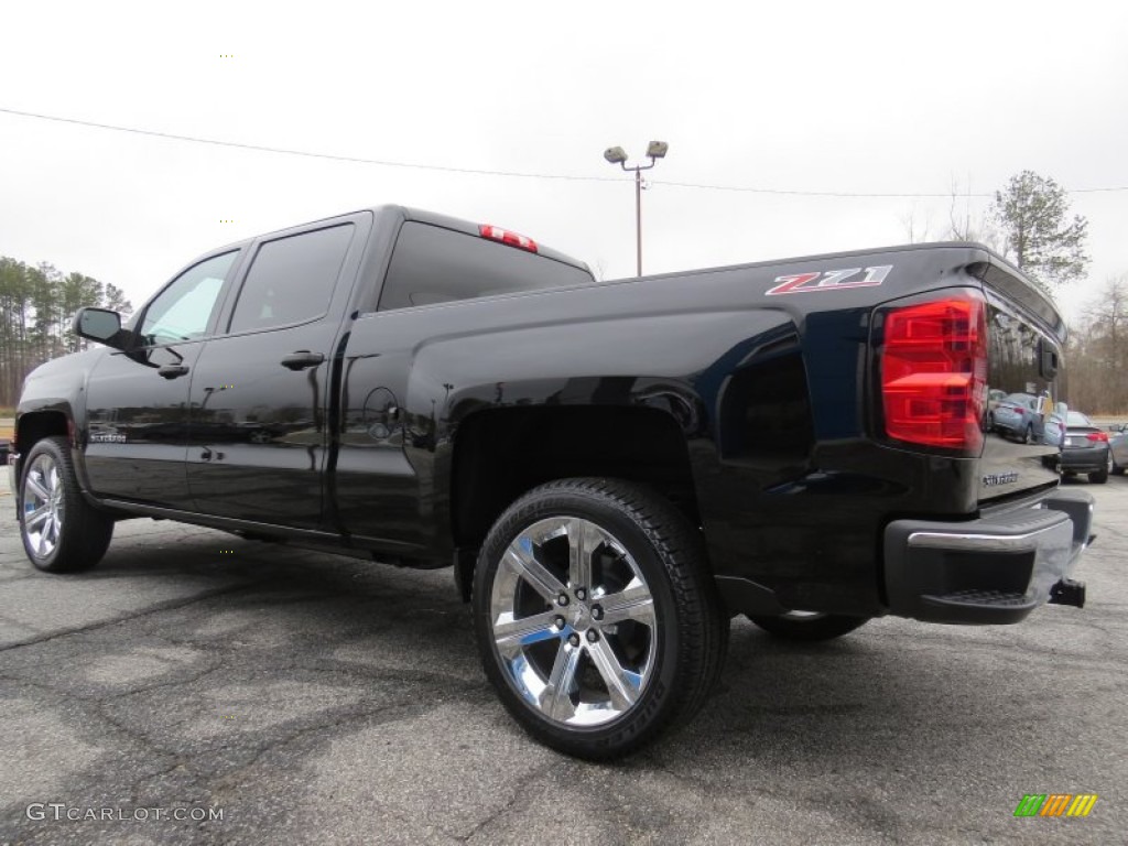 2014 Silverado 1500 LT Z71 Crew Cab - Black / Jet Black photo #5