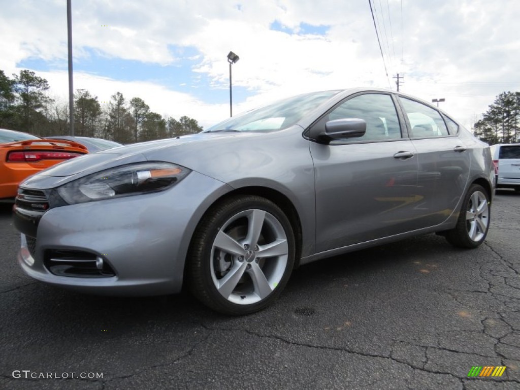 Billet Silver Metallic 2014 Dodge Dart GT Exterior Photo #90757779
