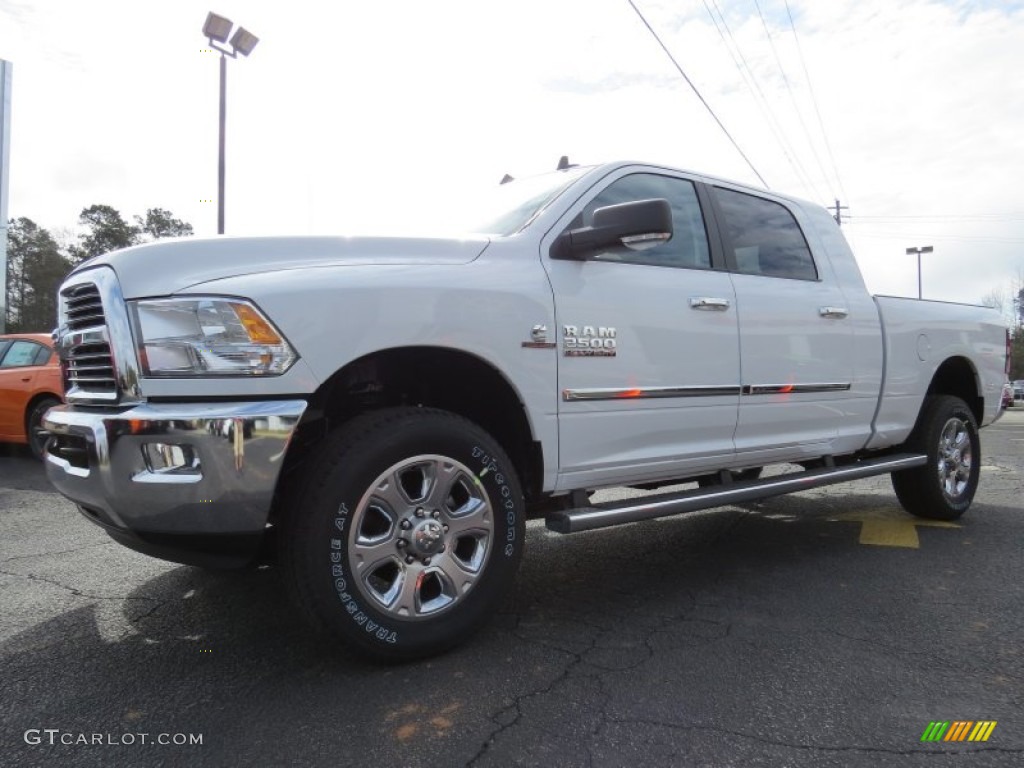 Bright White 2014 Ram 2500 Big Horn Mega Cab 4x4 Exterior Photo #90758175