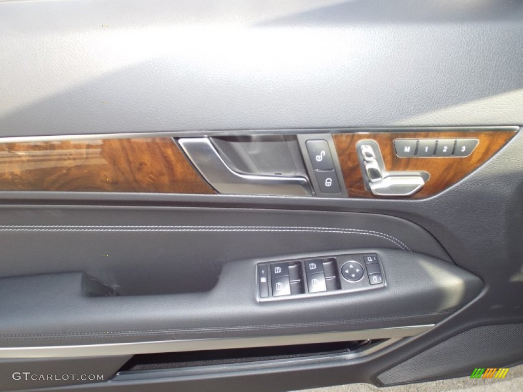 2014 E 350 Coupe - Iridium Silver Metallic / Black photo #6