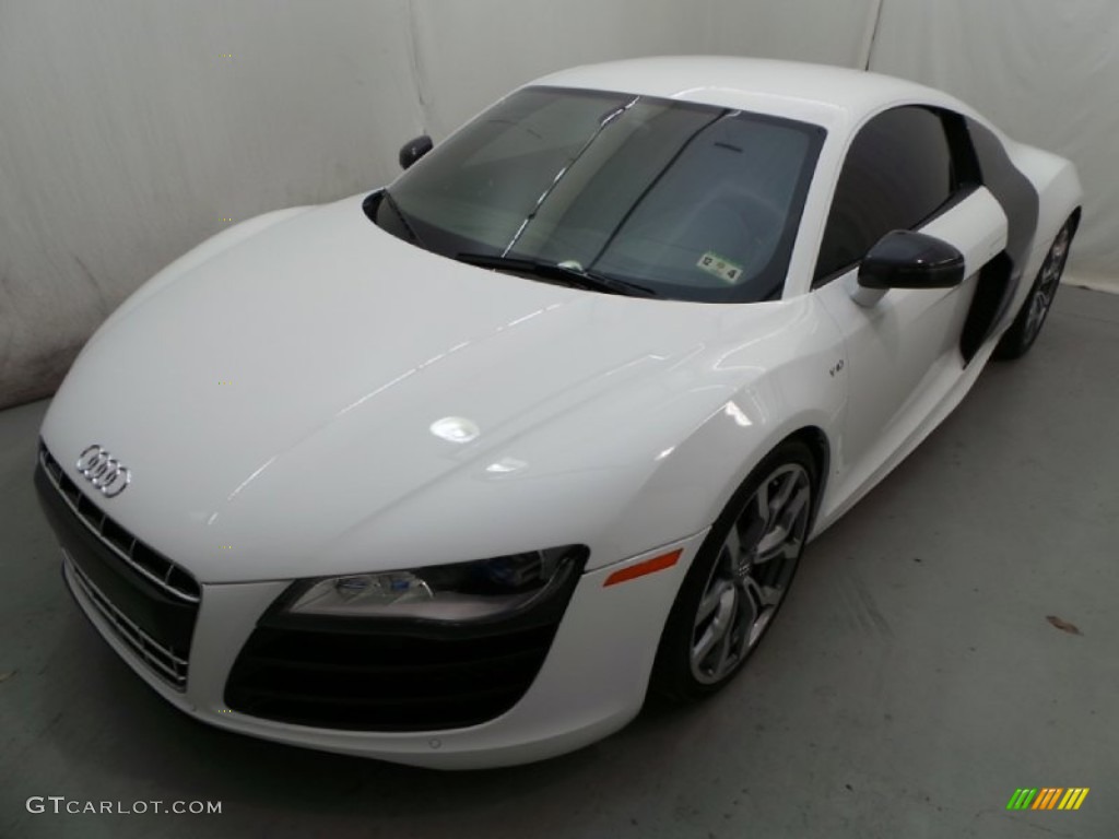 Ibis White 2011 Audi R8 5.2 FSI quattro Exterior Photo #90759156
