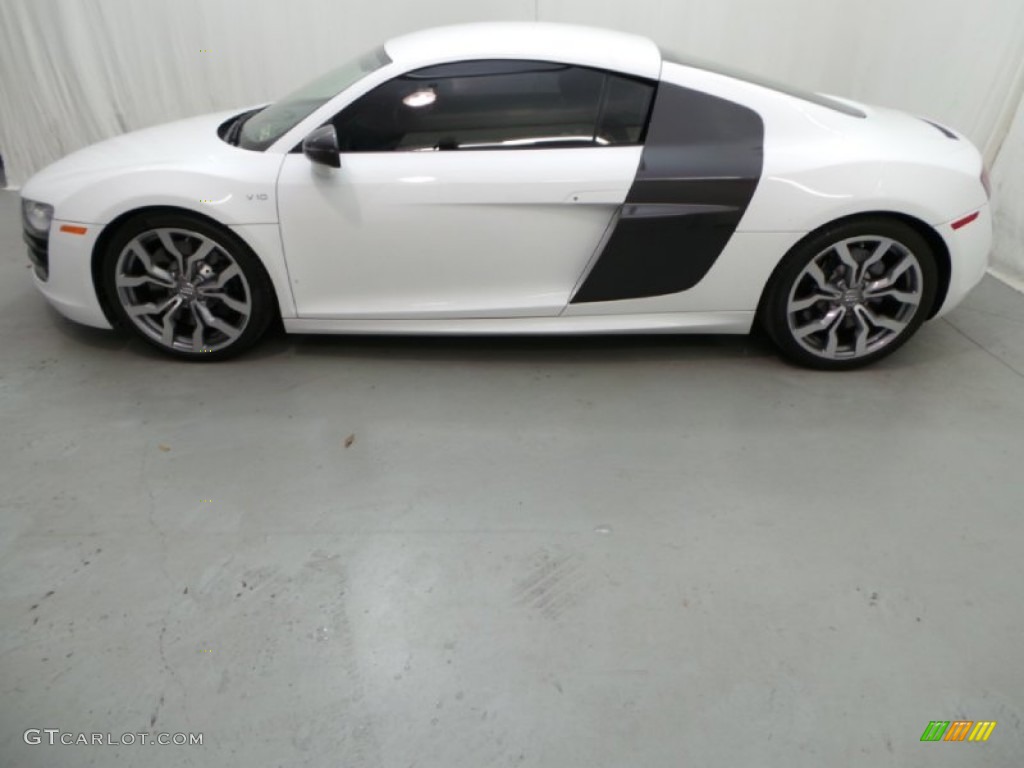Ibis White 2011 Audi R8 5.2 FSI quattro Exterior Photo #90759171