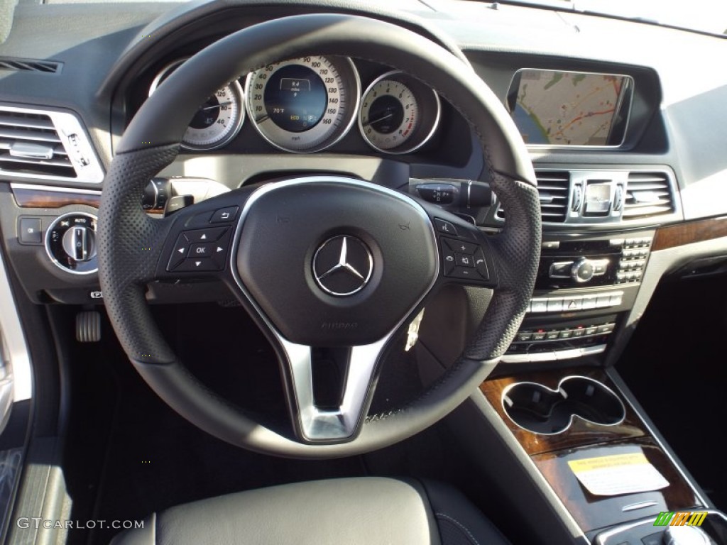 2014 E 350 Coupe - Iridium Silver Metallic / Black photo #9