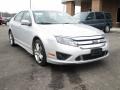 2010 Brilliant Silver Metallic Ford Fusion Sport AWD  photo #2